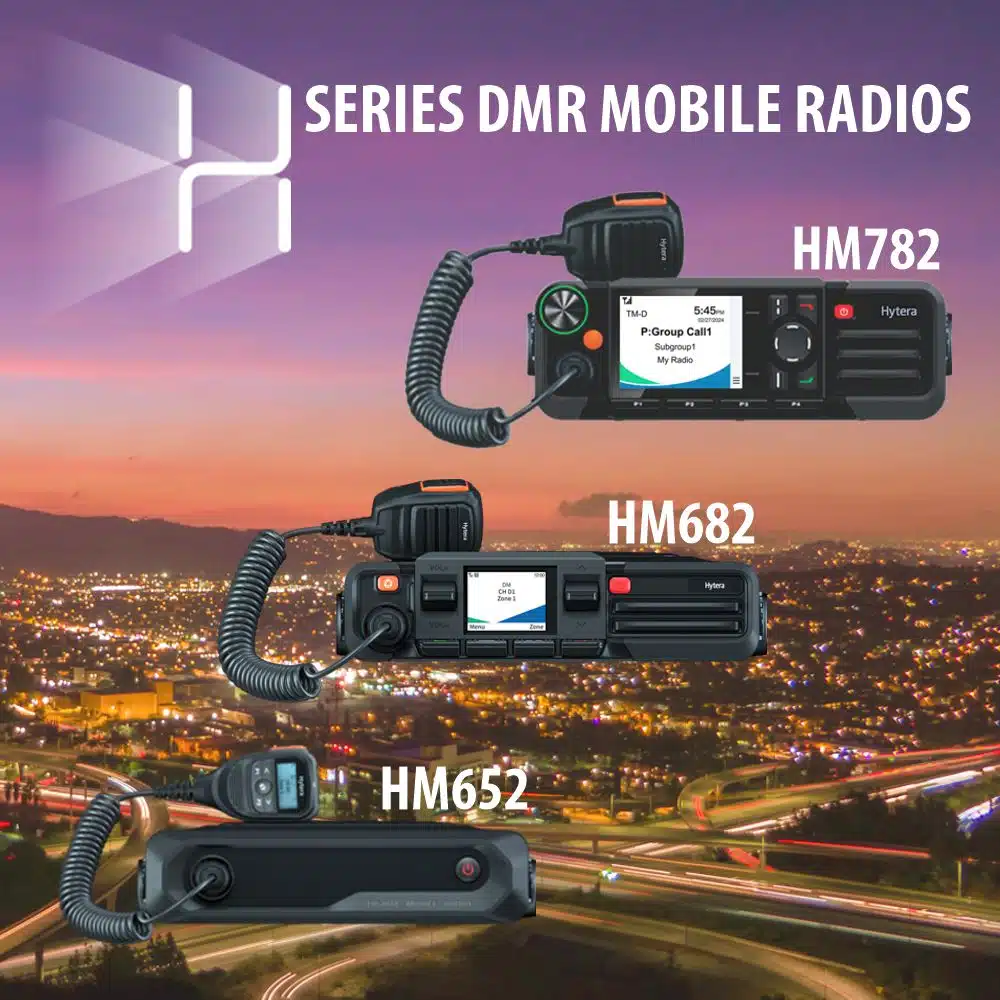 H Series DMR mobile radios