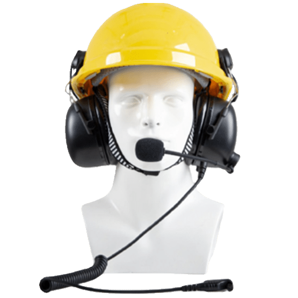 ECN50-P Two-Way Radio Hard Hat Headset