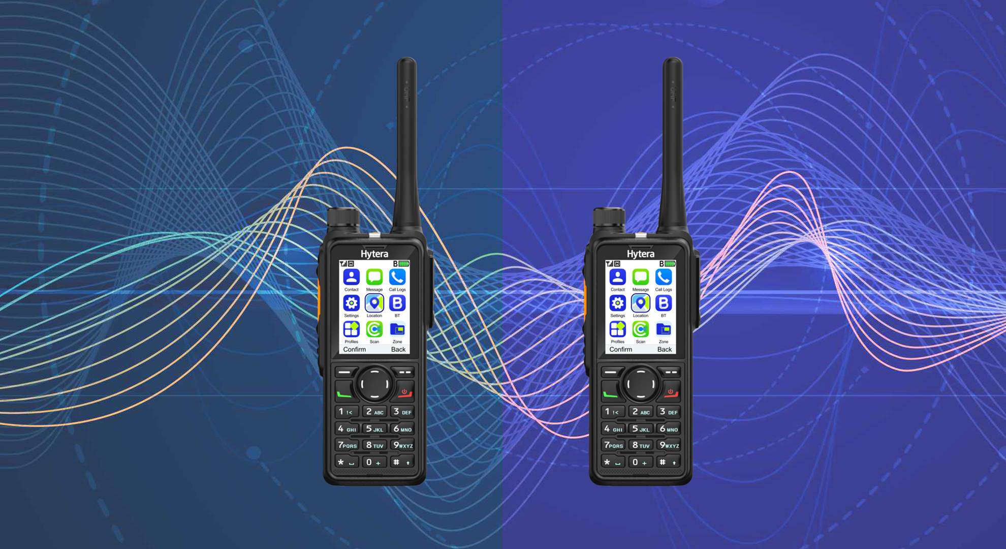 UHF and VHF Radios