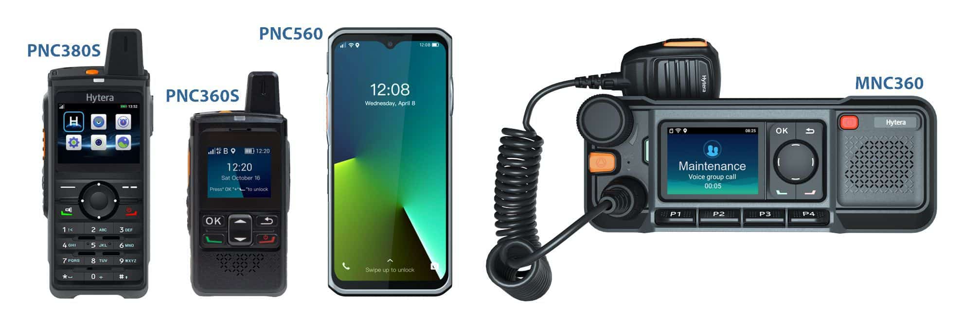 Different types of Push-to-Talk over Cellular Radios