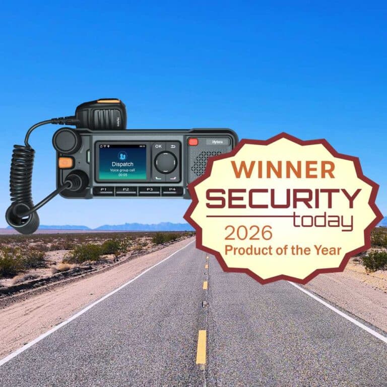 Hytera PoC Mobile Radio Wins Security Today New Product of the Year Award